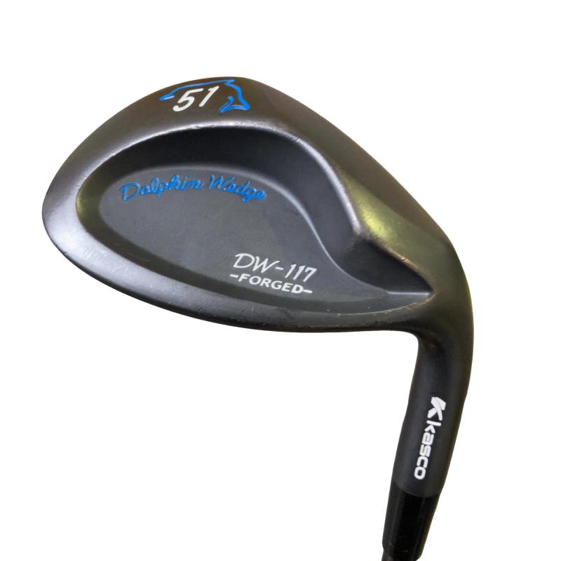 【中古】 キャスコ Dolphin wedge DW-117 FORGED 51° ウェッジ WG KBS TOUR 90 (フレックスS) メンズ 成人男性用 右利き 右用 C位置づける ゴルフ野球クラブ