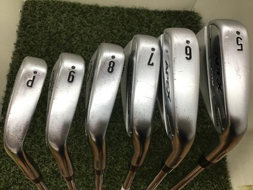 【中古】 キャロウェイ APEX PRO(2021) 6S アイアンセット IR NS PRO MODUS3 TOUR105 (フレックスS) メンズ 男性用 右利き 右用 Cランク ゴルフクラブ