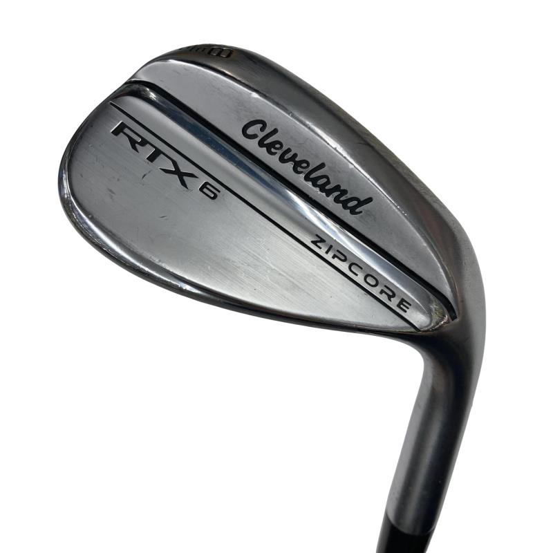 【中古】 クリーブランド Cleveland RTX-6 ZIPCORE 周遊旅行繻子 58°/10° MID ウェッジ WG Dynamic Gold (フレックスS) メンズ 成人男性用 右利き 右用 C序列付ける ゴルフ野球クラブ