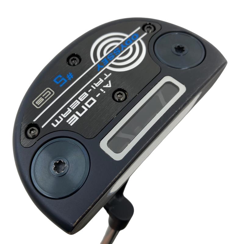 【中古】 オデッセイ Ai-ONE TRI-BEAM #5 CS 34in パター PT STROKE LAB 90 スチール写真 (フレックス余分の物) メンズ 成人男性用 右利き 右用 C位置づける ゴルフ野球クラブ