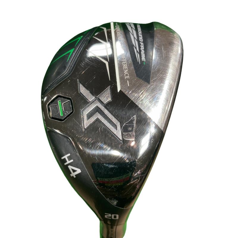 【中古】 ダンロップ XXIO(2022) eks H4 ユーティリティ UT Miyazaki AX-2(HB) (フレックスS) メンズ 男性用 右利き 右用 Cランク ゴルフクラブ