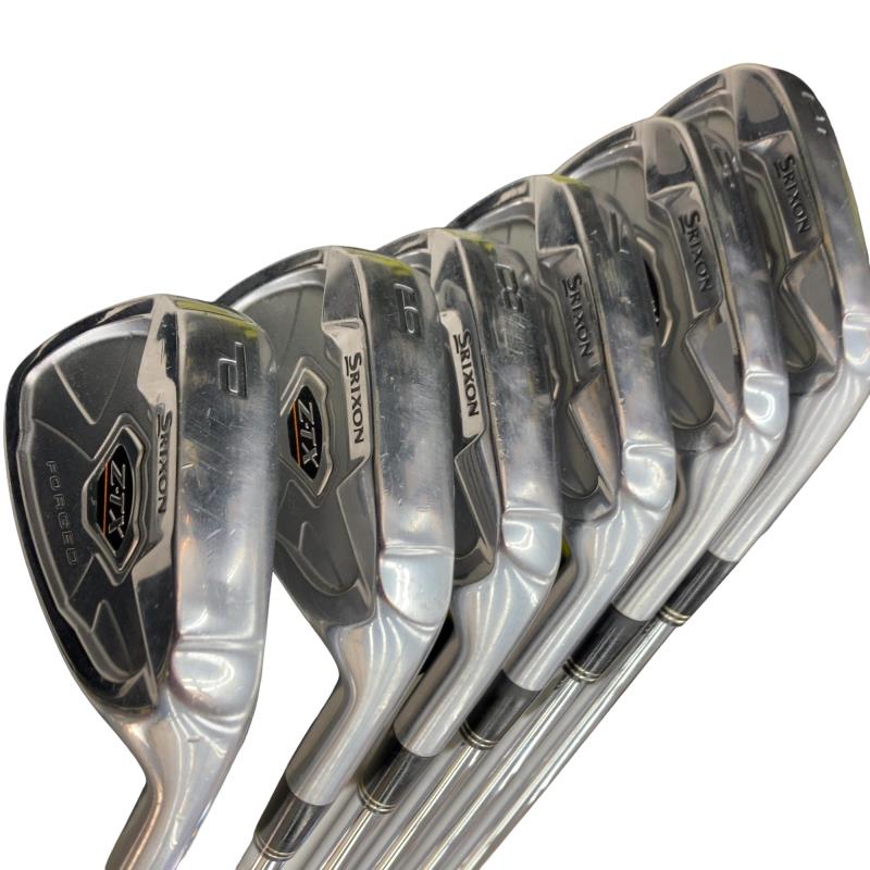 【中古】 ダンロップ SRIXON Z-TX 6S アイアンセット IR Dynamic Gold (フレックスS) メンズ 男性用 右利き 右用 Dランク ゴルフクラブ|ゴルフパートナー 中古クラブ店