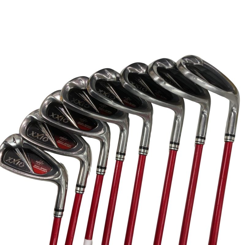 【中古】 ダンロップ XXIO(2014) 8S(赤いこと) アイアン書き割り IR XXIO MP800(アイアン)赤いこと (フレックスR) メンズ 成人男性用 右利き 右用 D序列付ける ゴルフ野球クラブ