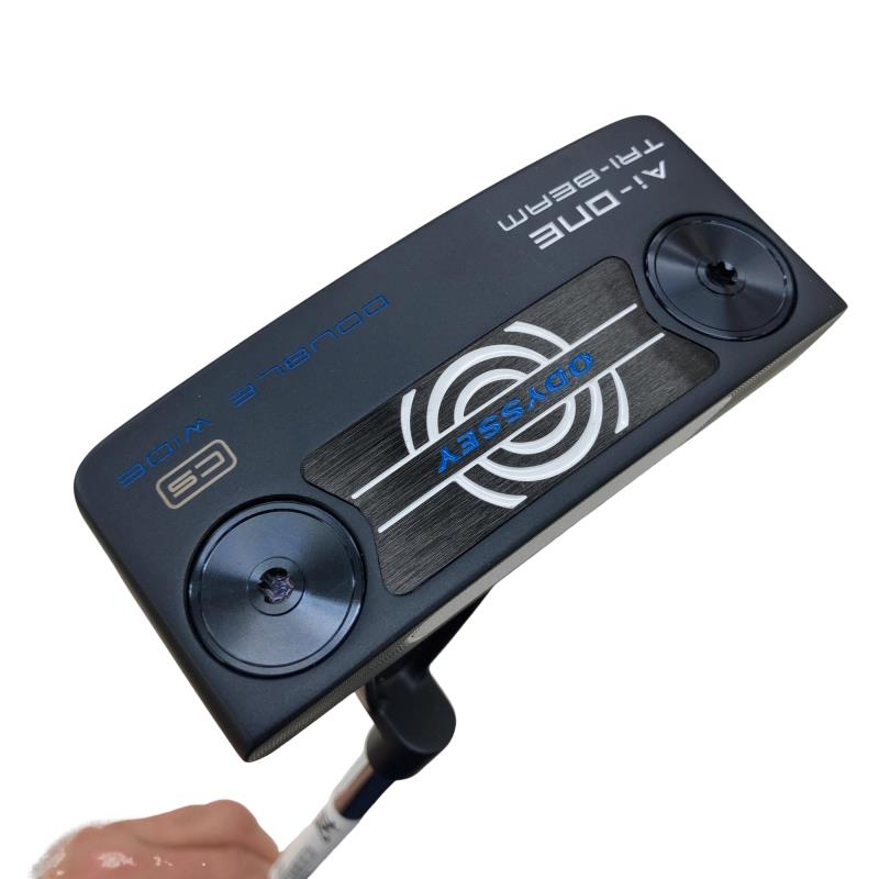 【中古】 オデッセイ Ai-ONE TRI-BEAM DOUBLE WIDE CS 32インチ パター PT STROKE LAB 90 スチール (フレックスその他) メンズ 男性用 右利き 右用 Bランク ゴルフクラブ