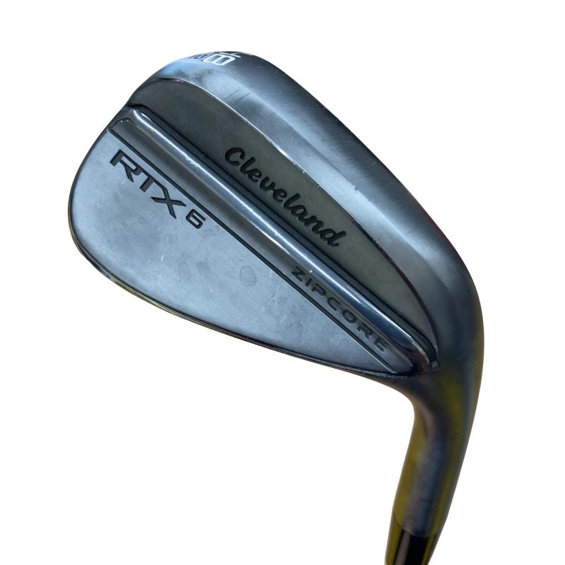 【中古】 クリーブランド Cleveland RTX-6 ZIPCORE ブラックサテン 48°/10° MID ウェッジ WG Dynamic Gold (フレックスS) メンズ 男性用 右利き 右用 Dランク ゴルフクラブ|ゴルフパートナー 中古クラブ店