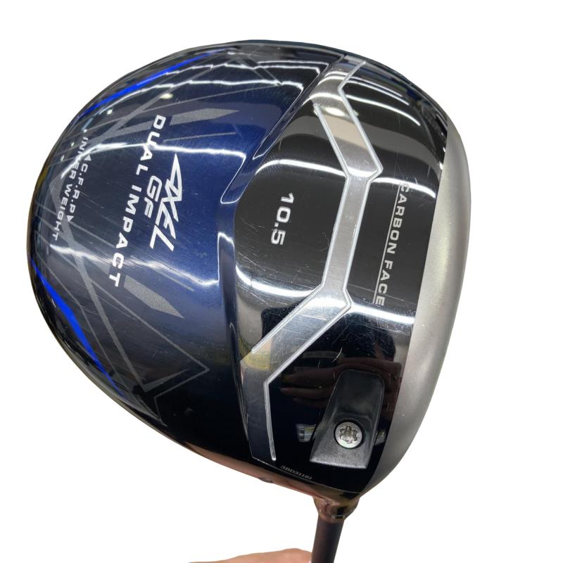【中古】 つるや AXEL GF 10.5° ドライバー DR GF VANQUISH(ドライバー) (フレックスS) メンズ 男性用 右利き 右用 Cランク ゴルフクラブ