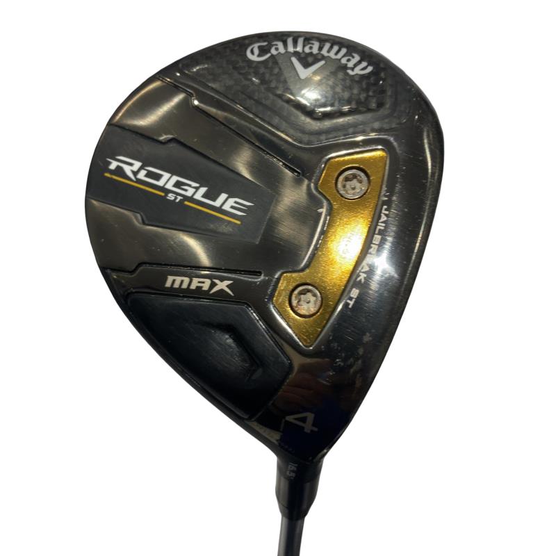 【中古】 キャロウェイ ROGUE ST MAX  4W フェアウェイウッド FW 純然たる特注矢がら (フレックスS) メンズ 成人男性用 右利き 右用 C位置づける ゴルフ野球クラブ