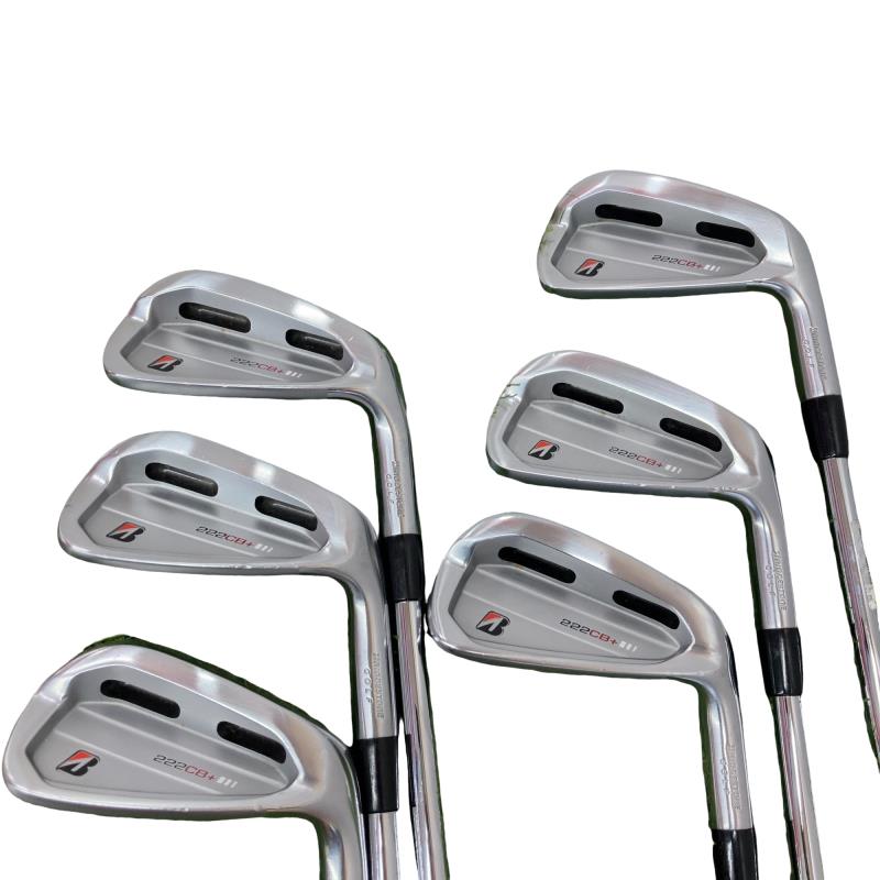 【中古】 ブリヂストン BRIDGESTONE 222CB+ 6S アイアン仕掛ける IR NS PRO 950GH neo (フレックスS) メンズ 成人男性用 右利き 右用 C価値づける ゴルフ野球クラブ