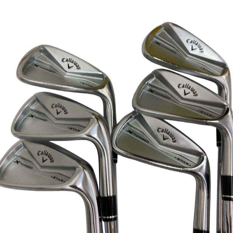 【中古】 キャロウェイ X FORGED STAR(2024) 6S アイアン仕掛ける IR NS PRO 950GH neo (フレックスS) メンズ 成人男性用 右利き 右用 C位置付ける ゴルフ野球クラブ アイアン-クラブ-メンズクラブ