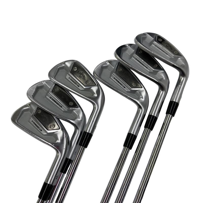【中古】 キャロウェイ X FORGED CB(2021) 6S アイアン仕掛ける IR Dynamic Gold (フレックスS) メンズ 成人男性用 右利き 右用 C価値づける ゴルフ野球クラブ