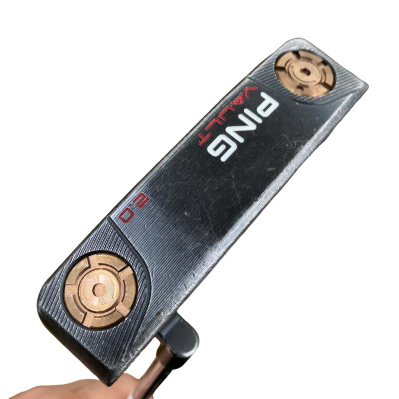 【中古】 ピン VAULT 2.0 DALE ANSER ステルス(335g) 34in(PP58手持ち部分) パター PT スチール写真 (フレックス余分の物) メンズ 成人男性用 右利き 右用 C位置づける ゴルフ野球クラブ