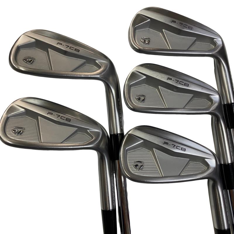 【中古】 テーラーメイド Taylor Made P・7CB(2024) 5S アイアンセット IR NS PRO MODUS3 TOUR105 (フレックスS) メンズ 男性用 右利き 右用 Cランク ゴルフクラブ