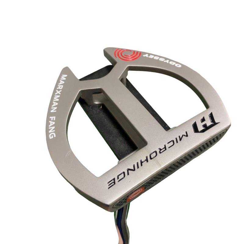 【中古】 オデッセイ MICROHINGE MARXMAN FANG 33インチ パター PT スチール (フレックスその他) メンズ 男性用 右利き 右用 Cランク ゴルフクラブ