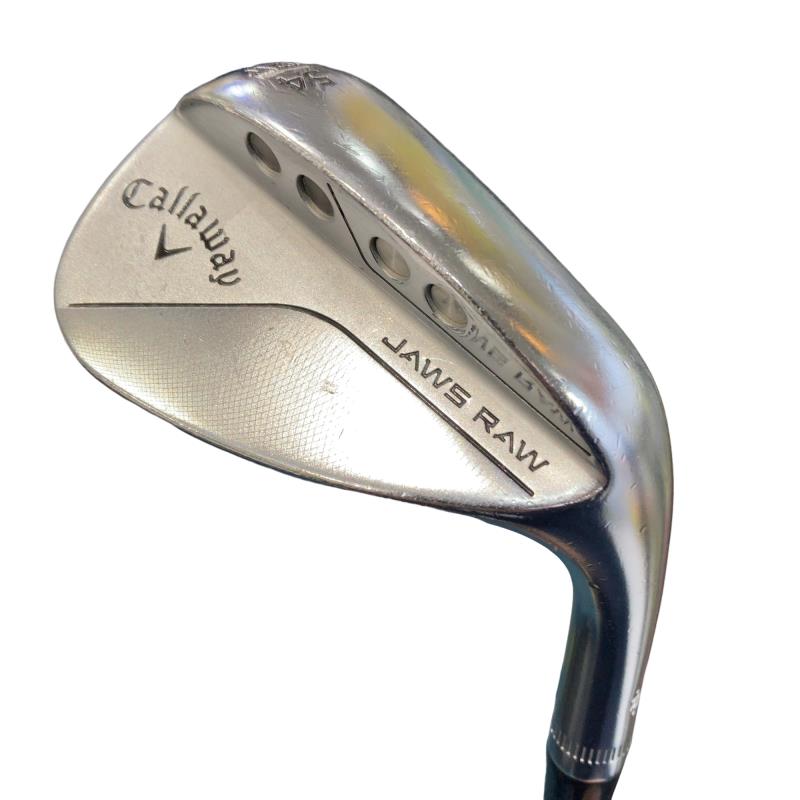 【中古】 キャロウェイ JAWS RAW クロムメッキ 54°/12°W ウェッジ WG Dynamic Gold (フレックスS) メンズ 男性用 右利き 右用 Cランク ゴルフクラブ