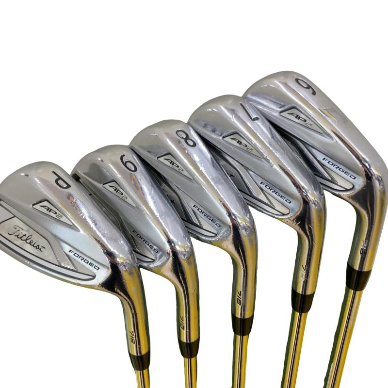 【中古】 タイトリスト Titleist AP2 718 6S アイアン仕掛ける IR NS PRO MODUS3 TOUR120 (フレックスS) メンズ 成人男性用 右利き 右用 C序列付ける ゴルフ野球クラブ