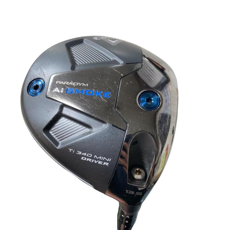 【中古】 キャロウェイ PARADYM Ai SMOKE Ti 340 MINI 13.5° １番ウッド DR TENSEI 60 for CW(Ai SMOKE DR) (フレックスS) メンズ 成人男性用 右利き 右用 C価値づける ゴルフ野球クラブ