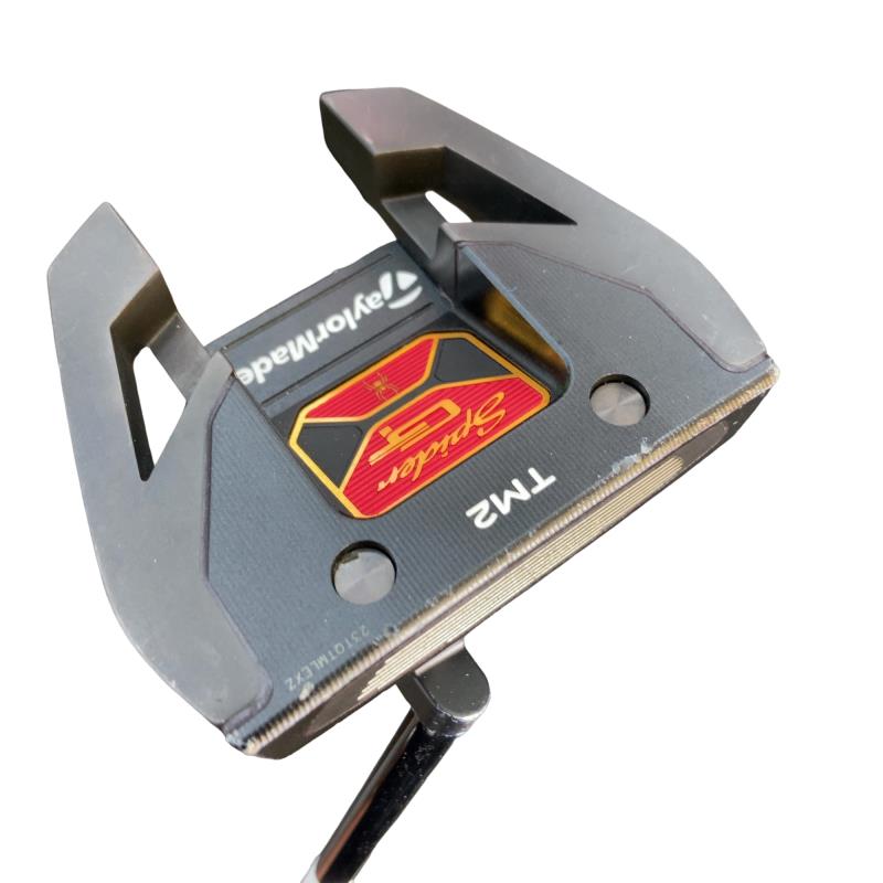 【中古】 テーラーメイド Spider GT BLACK TM2 33インチ パター PT スチール (フレックスその他) メンズ 男性用 右利き 右用 Cランク ゴルフクラブ