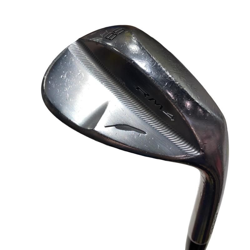 【中古】 フォーティーン RM-4 ニッケルクロムメッキ 58°/H ウェッジ WG TS-101w (フレックス余分の物) メンズ 成人男性用 右利き 右用 C位置づける ゴルフ野球クラブ