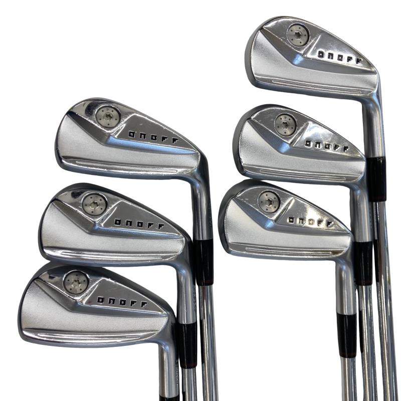 【中古】 ダイワ(グローブライド) ONOFF FORGED(2024) KURO 7S アイアンセット IR 純正特注シャフト (フレックスS) メンズ 男性用 右利き 右用 Cランク ゴルフクラブ|ゴルフパートナー 中古クラブ店