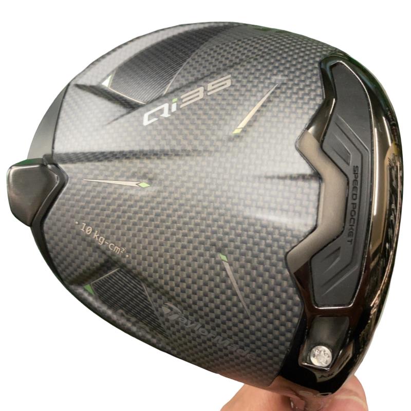 【中古】 テーラーメイド Qi35 MAX 9° ドライバー DR 純正特注シャフト (フレックスS) メンズ 男性用 右利き 右用 Cランク ゴルフクラブ