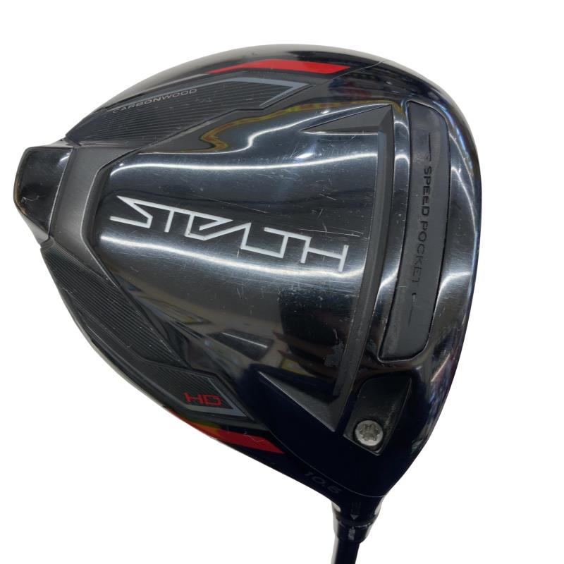 【中古】 テーラーメイド STEALTH HD 10.5° ドライバー DR リシャフト (フレックスその他) メンズ 男性用 右利き 右用 Cランク ゴルフクラブ