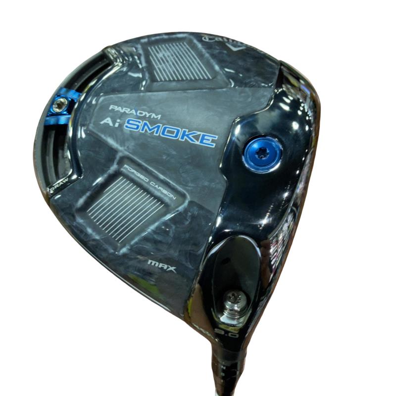 【中古】 キャロウェイ PARADYM Ai SMOKE MAX  9° １番ウッド DR TENSEI 50 for CW(Ai SMOKE DR) (フレックスS) メンズ 成人男性用 右利き 右用 C序列付ける ゴルフ野球クラブ