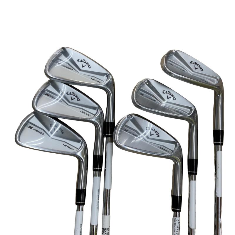 【中古】 キャロウェイ X FORGED STAR(2024) 6S アイアンセット IR NS PRO 950GH neo (フレックスS) メンズ 男性用 右利き 右用 Aランク ゴルフクラブ｜ゴルフパートナー 中古クラブ店