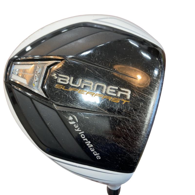 【中古】 テーラーメイド BURNER SUPER FAST 2.0J(シルバー) 9.5° ドライバー DR Tour AD DJ-6 (フレックスS) メンズ 男性用 右利き 右用 Cランク ゴルフクラブ