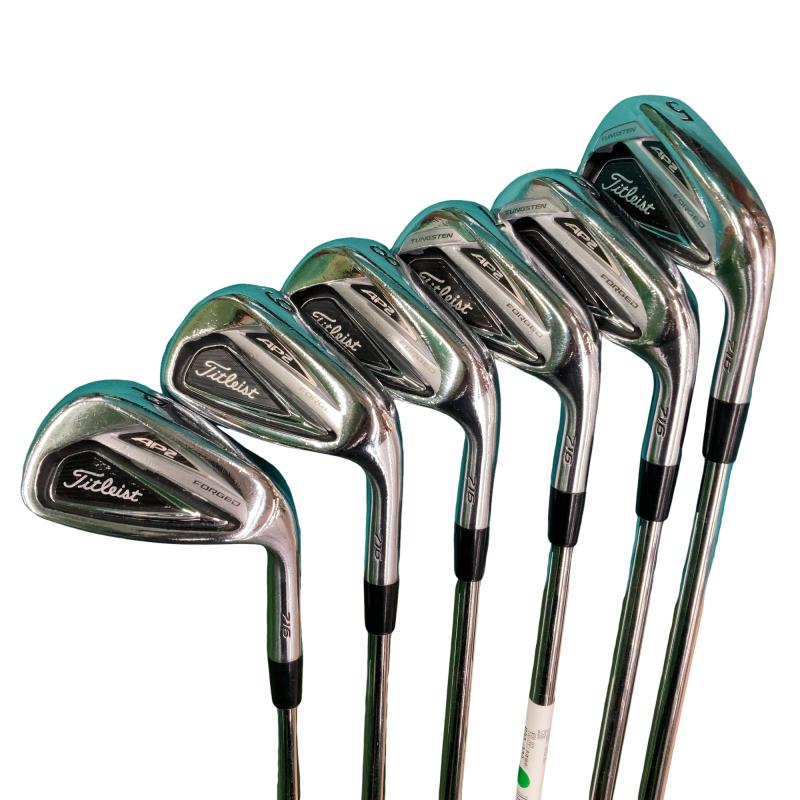 【中古】 タイトリスト Titleist AP2 716 6S アイアン書き割り IR Dynamic Gold AMT (フレックスS) メンズ 成人男性用 右利き 右用 C位置づける ゴルフ野球クラブ