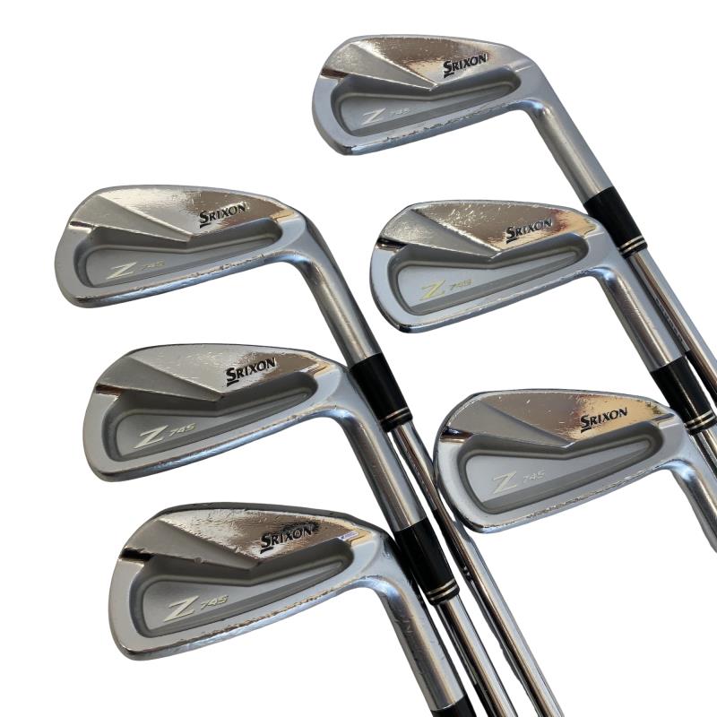 【中古】 ダンロップ SRIXON Z745 6S アイアンセット IR Dynamic Gold D.S.T (フレックスS) メンズ 男性用 右利き 右用 Cランク ゴルフクラブ
