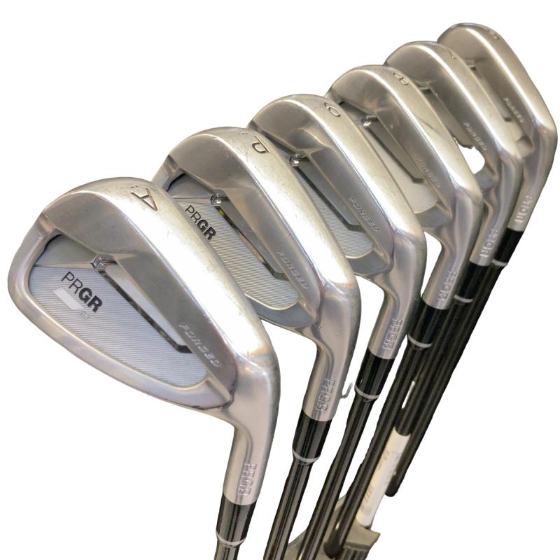 【中古】 労働者階級歯車 PRGR 03 7S アイアン仕掛ける IR Diamana FOR PRGR(2022 IR) (フレックスS) メンズ 成人男性用 右利き 右用 C価値づける ゴルフ野球クラブ