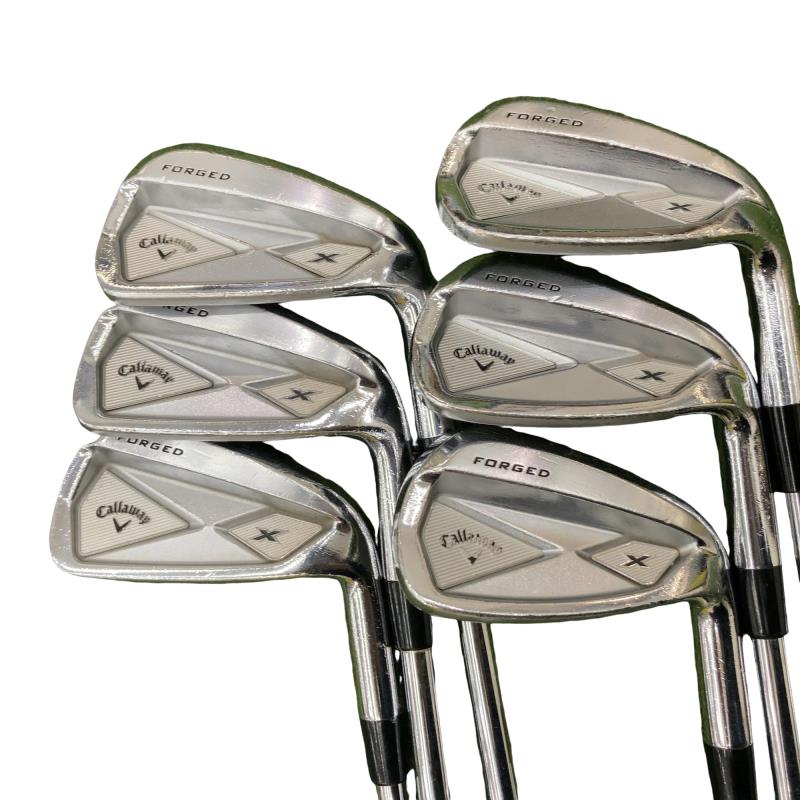 【中古】 キャロウェイ X FORGED(2013) 6S アイアンセット IR Dynamic Gold (フレックスS) メンズ 男性用 右利き 右用 Cランク ゴルフクラブ|ゴルフパートナー 中古クラブ店