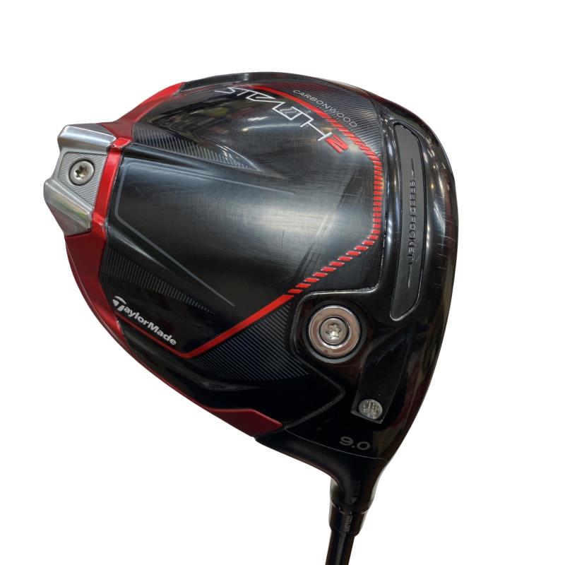 【中古】 テーラーメイド STEALTH2 HD 9° ドライバー DR TENSEI RED TM50(STEALTH DR) (フレックスS) メンズ 男性用 右利き 右用 Cランク ゴルフクラブ