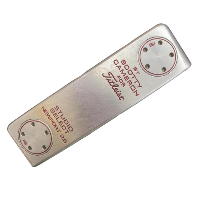 【中古】 タイトリスト SCOTTY CAMERON STUDIO SELECT NEWPORT 2.6 34インチ(15g) パター PT スチール (フレックスその他) メンズ 男性用 右利き 右用 Cランク ゴルフクラブ