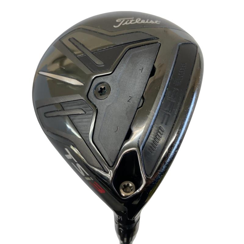 【中古】 タイトリスト TSi3 15° フェアウェイウッド FW TSP322 55 (フレックスS) メンズ 成人男性用 右利き 右用 C位置づける ゴルフ野球クラブ