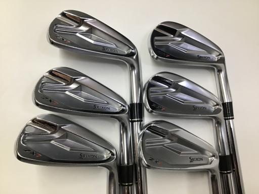 【中古】 ダンロップ SRIXON ZX7 6S アイアンセット IR 純正特注シャフト (フレックスS) メンズ 男性用 右利き 右用 Cランク ゴルフクラブ