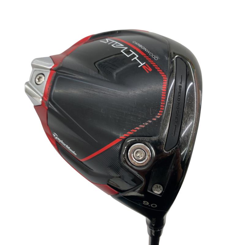 【中古】 テーラーメイド STEALTH2 9° ドライバー DR TENSEI RED TM50(STEALTH DR) (フレックスS) メンズ 男性用 右利き 右用 Cランク ゴルフクラブ|ゴルフパートナー 中古クラブ店