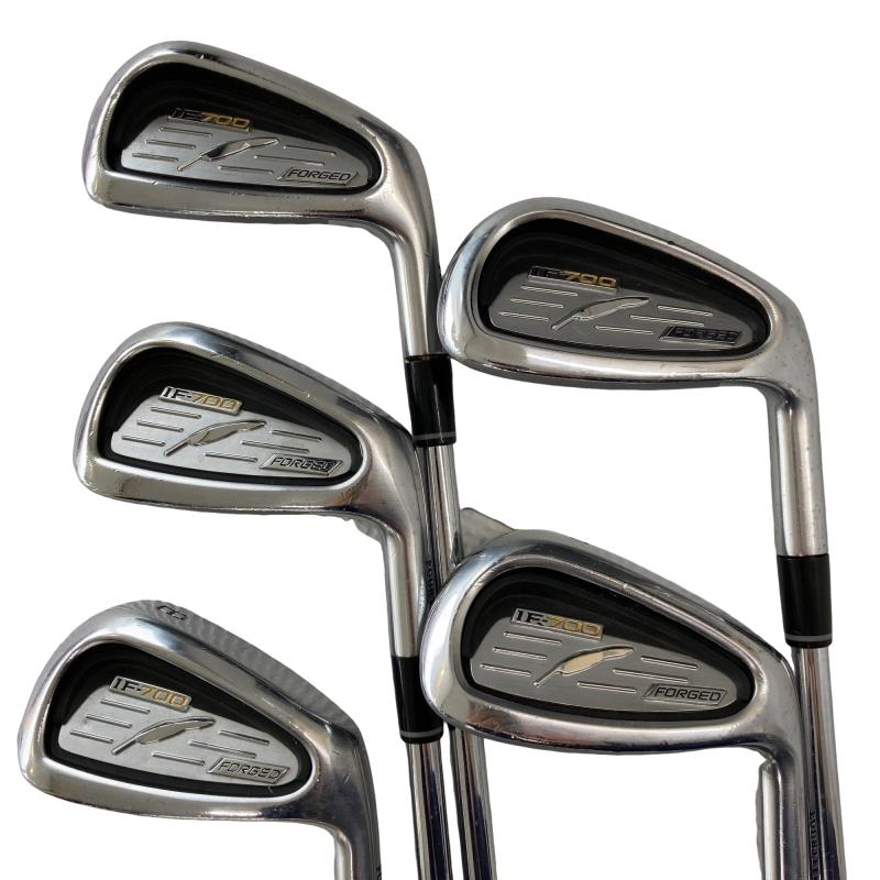 【中古】 フォーティーン IF-700 FORGED 5S アイアンセット IR 純正特注シャフト (フレックスR) メンズ 男性用 右利き 右用 Cランク ゴルフクラブ｜ゴルフパートナー 中古クラブ店