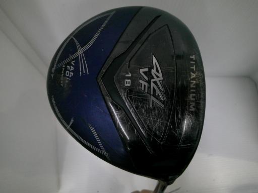 【中古】 つるや AXEL VF 5W フェアウェイウッド FW VF Speeder (フレックスR) メンズ 男性用 右利き 右用 Cランク ゴルフクラブ