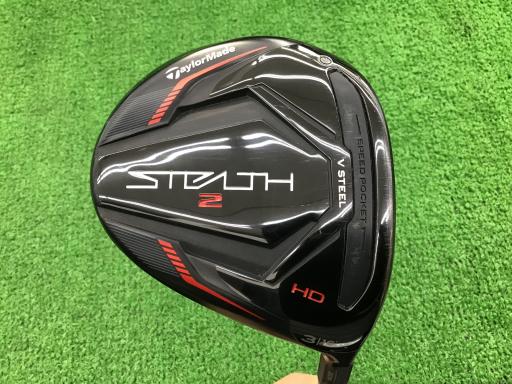 【中古】 テーラーメイド STEALTH2 HD 3W フェアウェイウッド FW TENSEI RED TM50(STEALTH FW) (フレックスS) メンズ 男性用 右利き 右用 Cランク ゴルフクラブ