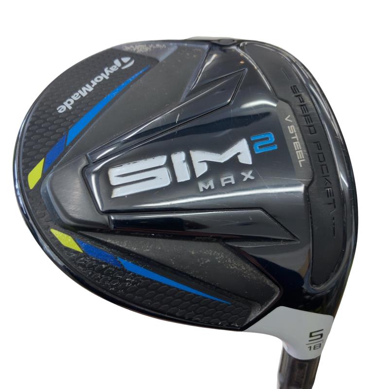 【中古】 テーラーメイド SIM2 MAX 5W フェアウェイウッド FW TENSEI BLUE TM50(SIM2 FW) (フレックスR) メンズ 男性用 右利き 右用 Cランク ゴルフクラブ｜ゴルフパートナー 中古クラブ店