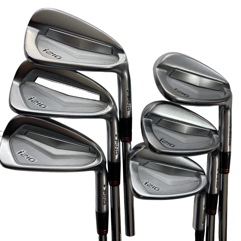 【中古】 ピン i210 6S アイアンセット IR 純正特注シャフト (フレックスX) メンズ 男性用 右利き 右用 Cランク ゴルフクラブ 38,210円