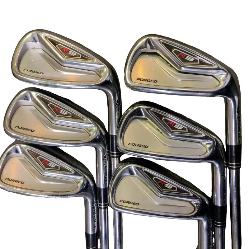 【中古】 テーラーメイド R9 6S アイアンセット IR Dynamic Gold (フレックスS) メンズ 男性用 右利き 右用 Cランク ゴルフクラブ