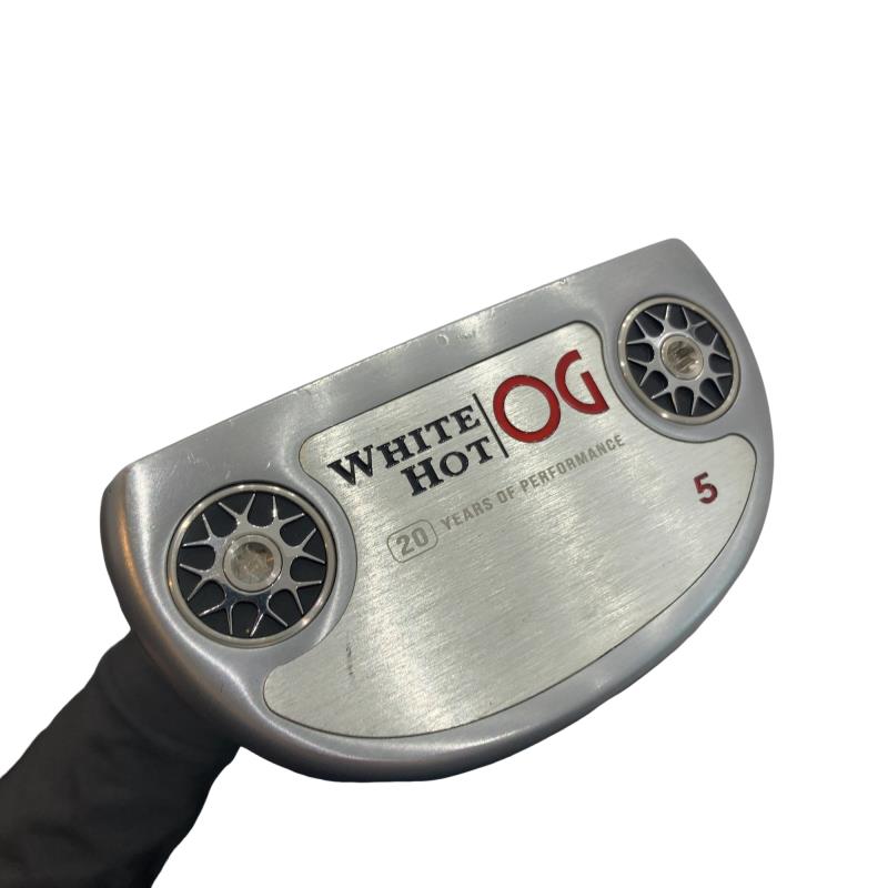 【中古】 オデッセイ WHITE HOT OG #5 33in パター PT スチール写真 (フレックス余分の物) メンズ 成人男性用 右利き 右用 C価値づける ゴルフ野球クラブ