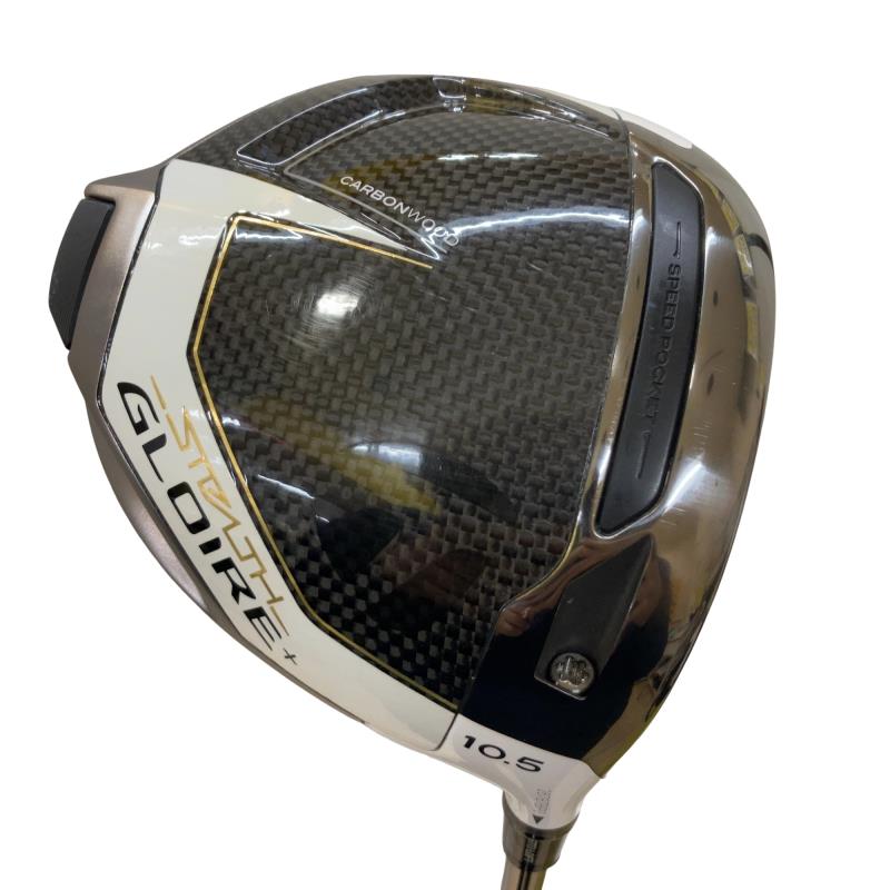 【中古】 テーラーメイド STEALTH GLOIRE+ 10.5° ドライバー DR Diamana GT50 (フレックスS) メンズ 男性用 右利き 右用 Cランク ゴルフクラブ