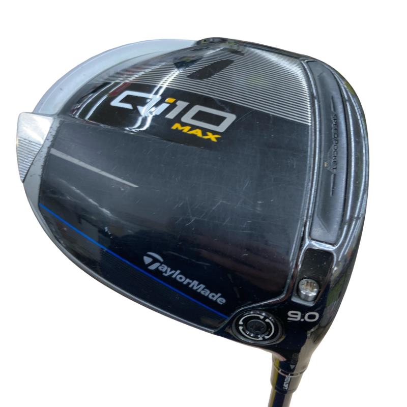 【中古】 テーラーメイド Qi10 MAX 9&deg; ドライバー DR Diamana BLUE TM50(Qi10 DR) (フレックスS) メンズ 男性用 右利き 右用 Cランク ゴルフクラブ｜ゴルフパートナー 中古クラブ店