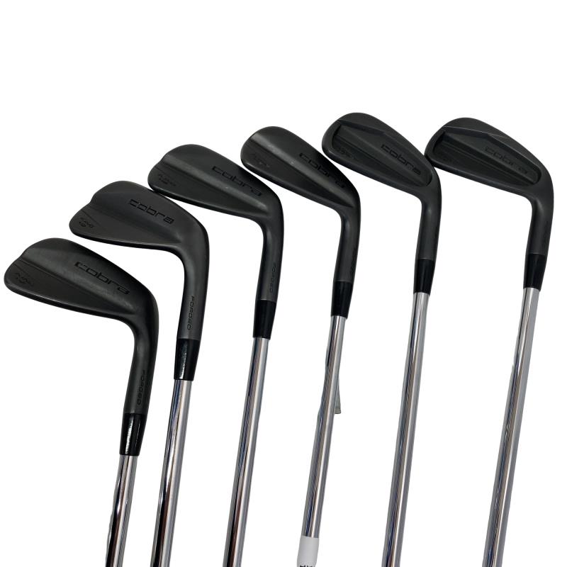 【中古】 コブラ KING FORGED CB/MB(ブラック)(2024) 6S アイアンセット IR Dynamic Gold EX TOUR ISSUE (フレックスS) メンズ 男性用 右利き 右用 Cランク ゴルフクラブ｜ゴルフパートナー 中古クラブ店
