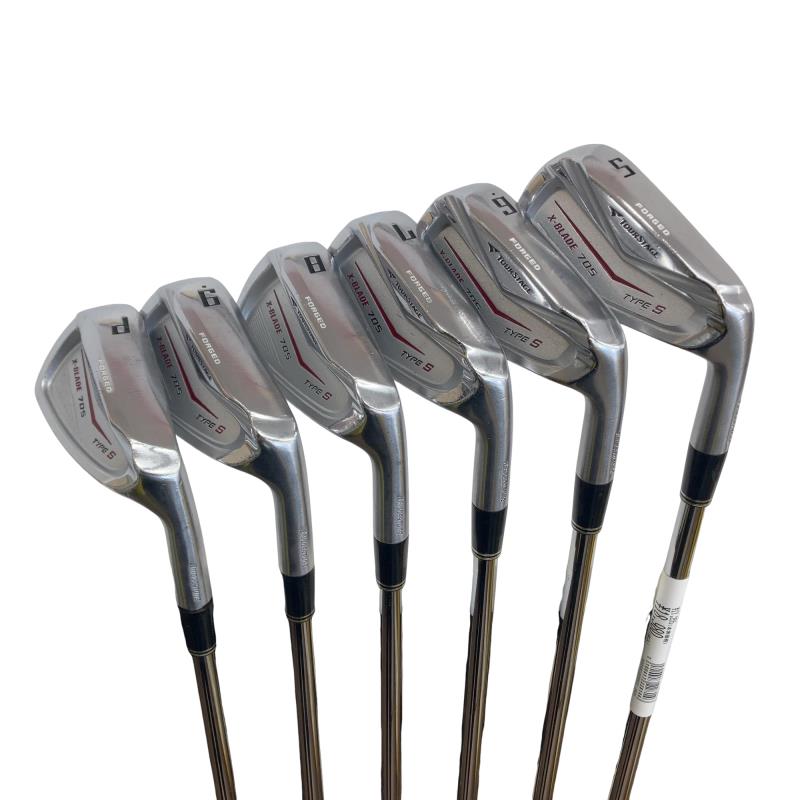 【中古】 ブリヂストン TOURSTAGE X-BLADE 705 TYPE S 6S アイアン書き割り IR NS PRO 950GH ウェイトフロー (フレックスS) メンズ 成人男性用 右利き 右用 D位置づける ゴルフ野球クラブ