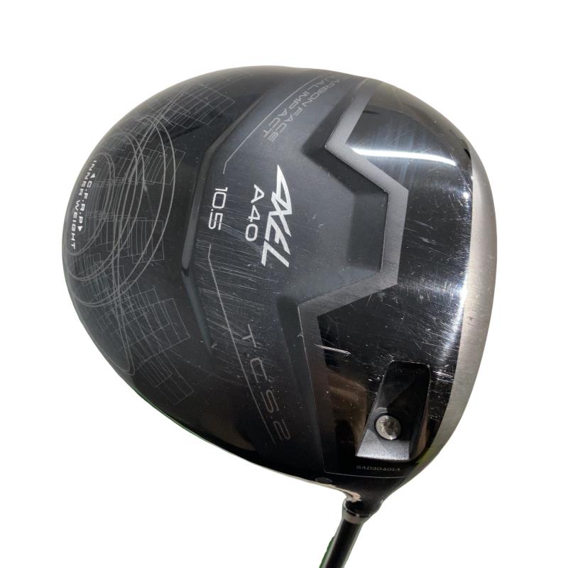 【中古】 つるや AXEL A40 10.5° ドライバー DR AXEL A40(ドライバー) (フレックスS) メンズ 男性用 右利き 右用 Cランク ゴルフクラブ|ゴルフパートナー 中古クラブ店