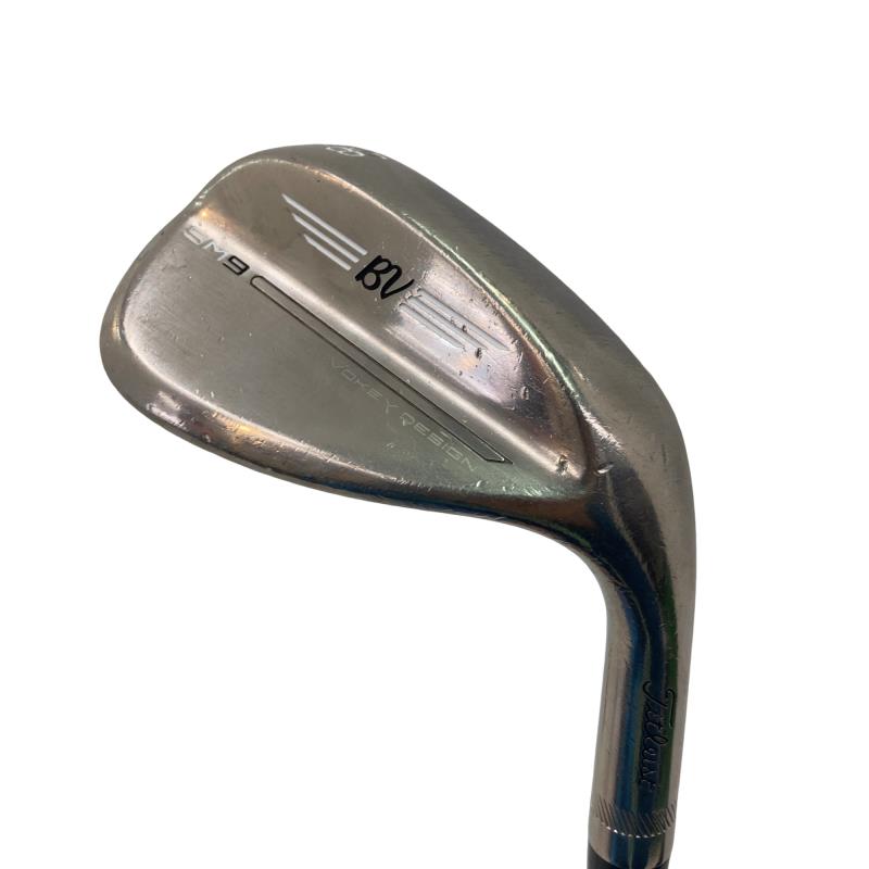 【中古】 タイトリスト VOKEY SPIN MILLED SM9 ブラッシュドスチール 58°/14°K ウェッジ WG BV 105 (フレックス余分の物) メンズ 成人男性用 右利き 右用 D価値づける ゴルフ野球クラブ